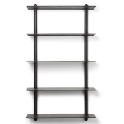 - NIVO E væghylde - Large - Sort ask/Sort^Gejst Outlet