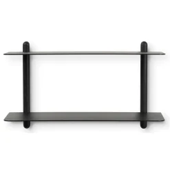 - NIVO F væghylde - Large - Sort ask/Sort^Gejst Discount