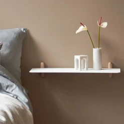 - NIVO G væghylde - Large - Lys eg/Hvid*Gejst Clearance