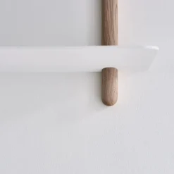 - NIVO H væghylde - Large - Lys eg/Hvid*Gejst Hot