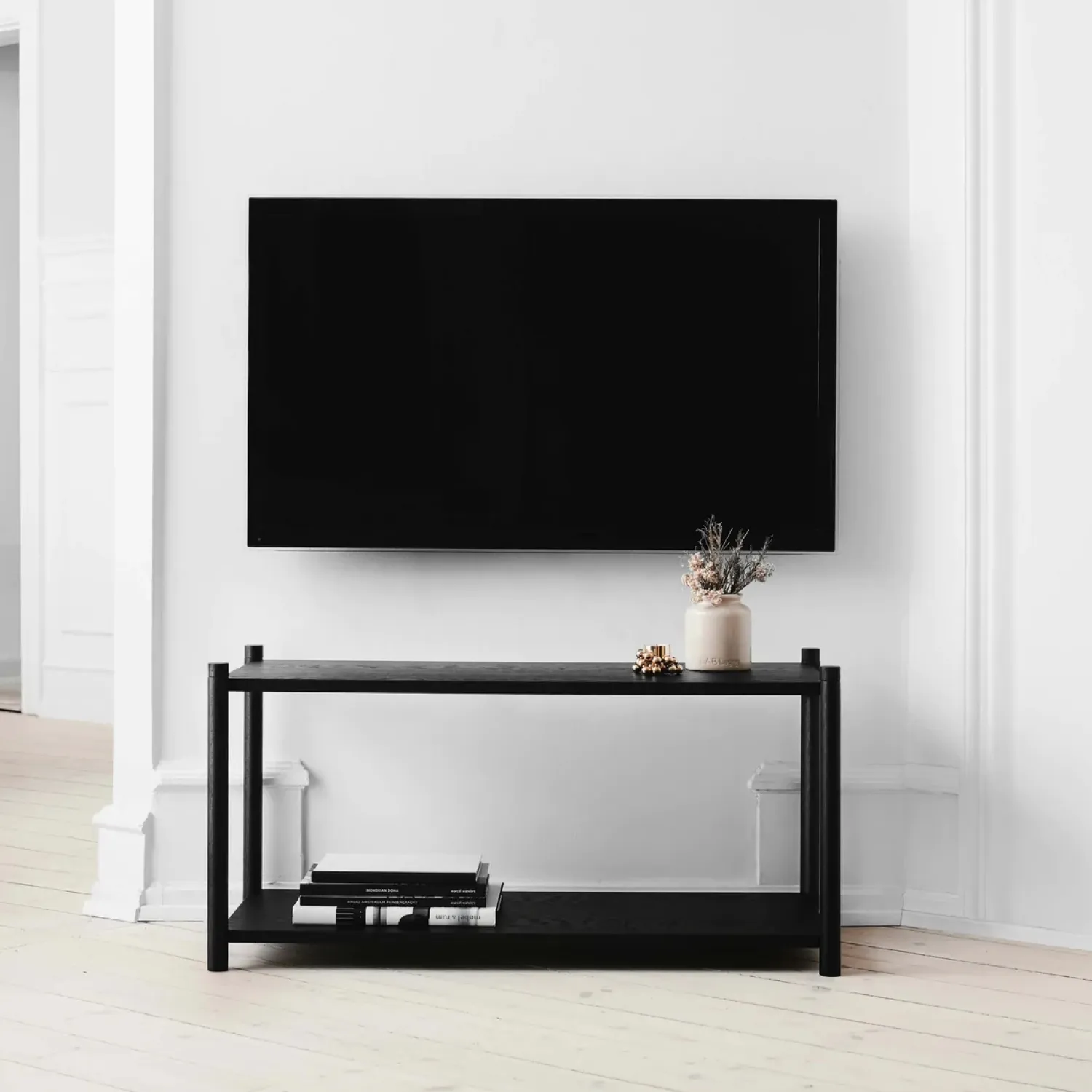 - Sceene reol F - Sort eg*Gejst Discount