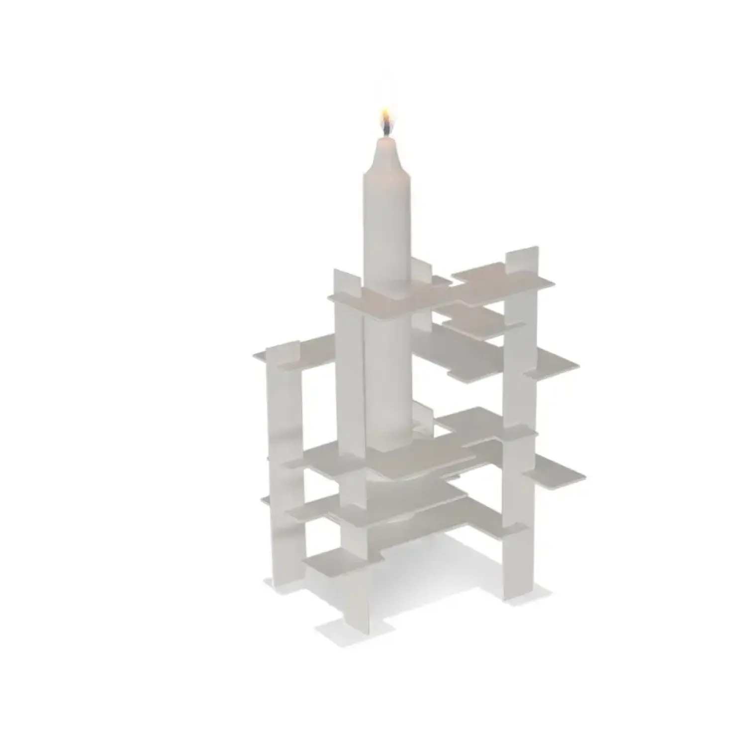 lysestage - Construction - hvid*Gejst Discount