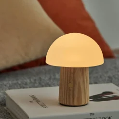 - Alice Mushroom Lamp - Mini - White Ash Wood^Gingko Sale