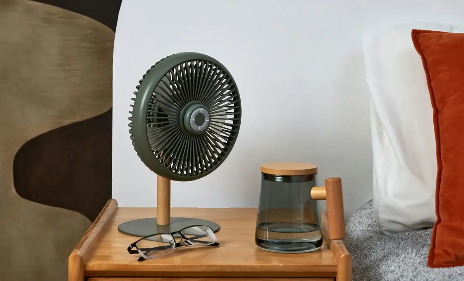 - Beyond Detachable Desk Fan/ Light Smart Green^Gingko Discount