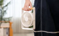 - Bord Ventilator - Lyra - Lunar White^Gingko New