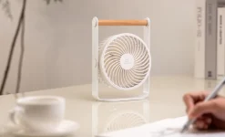 - Bord Ventilator - Lyra - Lunar White^Gingko New