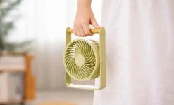 - Bord Ventilator - Lyra - Olive Grøn*Gingko Discount