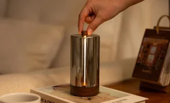 - Bordlampe - Solis Drift Light - Valnød*Gingko Sale