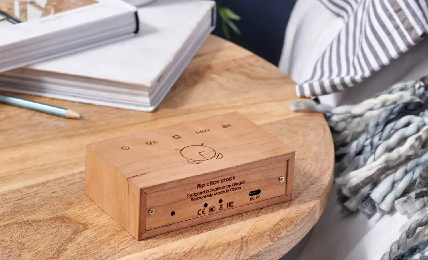 - Flip natural cherry - vækkeur*Gingko Sale