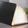 - LED Smart Booklight - Black Leather - Large*Gingko Hot