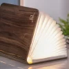 - LED Smart Booklight- Mini Walnut^Gingko
