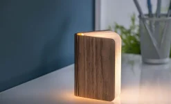 - LED Smart Booklight- Mini Walnut^Gingko