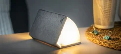 - LED Smart Fabric Booklight - Urban Grey - Mini^Gingko Outlet