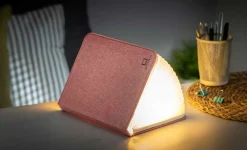 - LED Smart Fabric Booklight- Blush Pink^Gingko