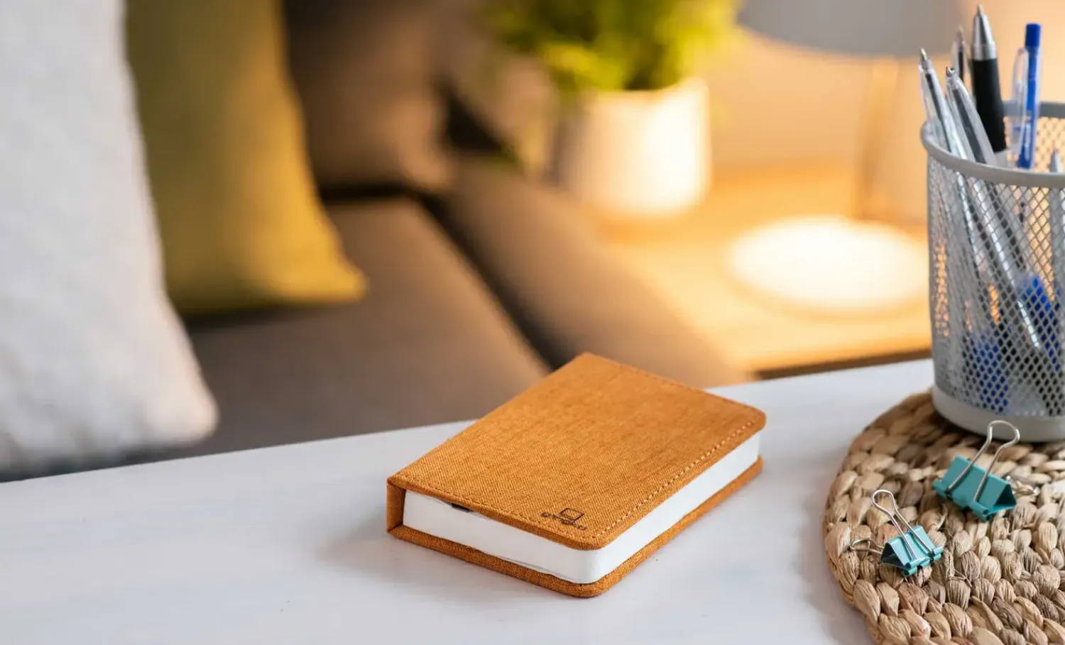 - LED Smart Fabric Booklight - Harmony Orange - Mini*Gingko Clearance