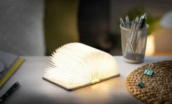 - LED Smart Fabric Booklight - Coffee Brown - Mini*Gingko Best