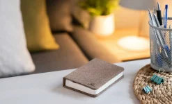 - LED Smart Fabric Booklight - Coffee Brown - Mini*Gingko Best