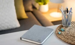 - LED Smart Fabric Booklight - Urban Grey^Gingko Best