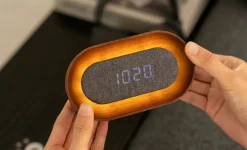 - Lumos Clock - Vækkeur - Valnød^Gingko New