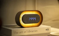 - Lumos Clock - Vækkeur - Valnød^Gingko New