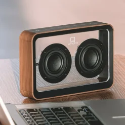 - Mage See-through Bluetooth Speaker - Walnut^Gingko Online