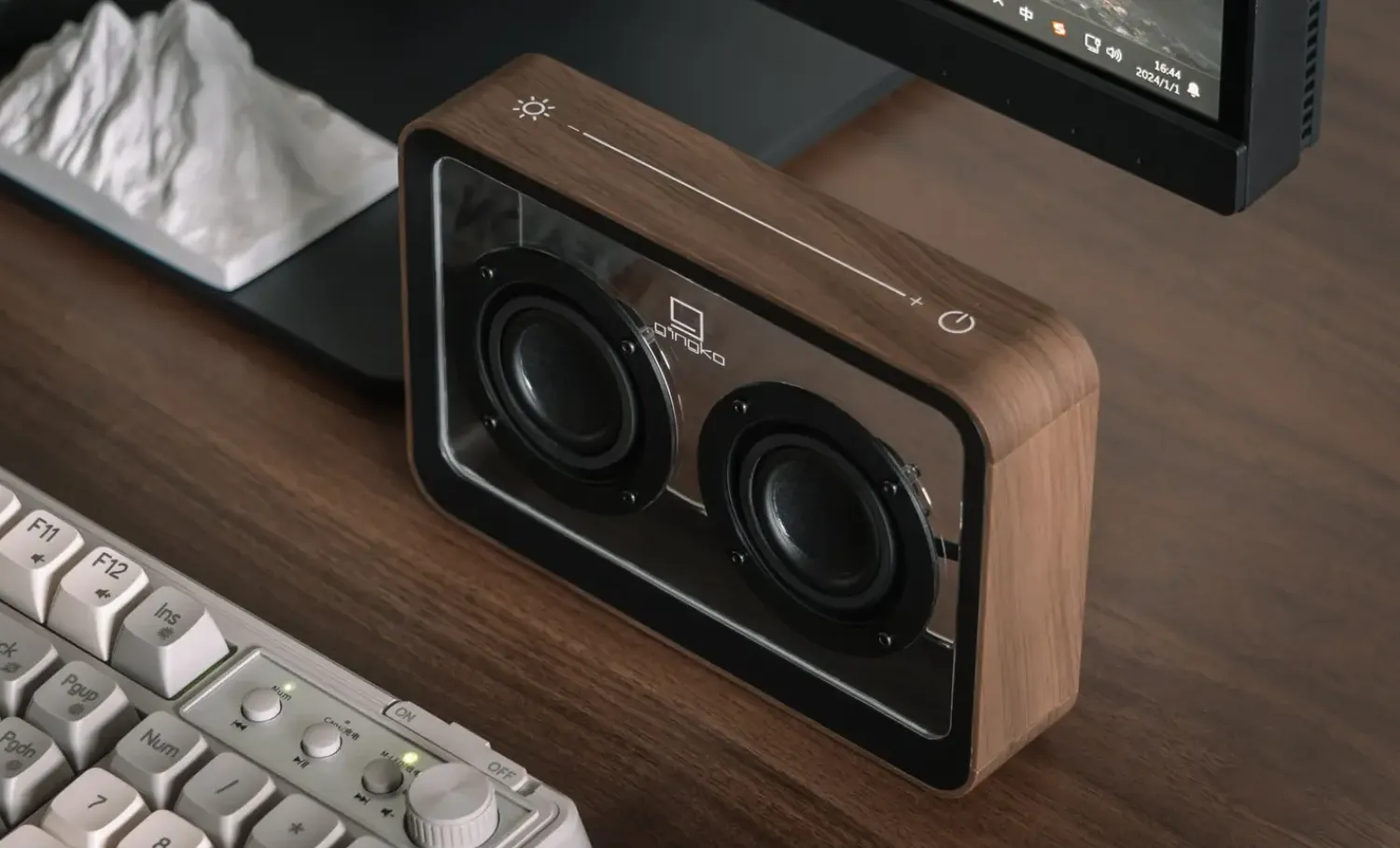 - Mage See-through Bluetooth Speaker - Walnut^Gingko Online