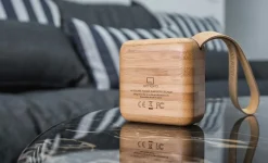 - MI Square natural bamboo wood^Gingko Hot