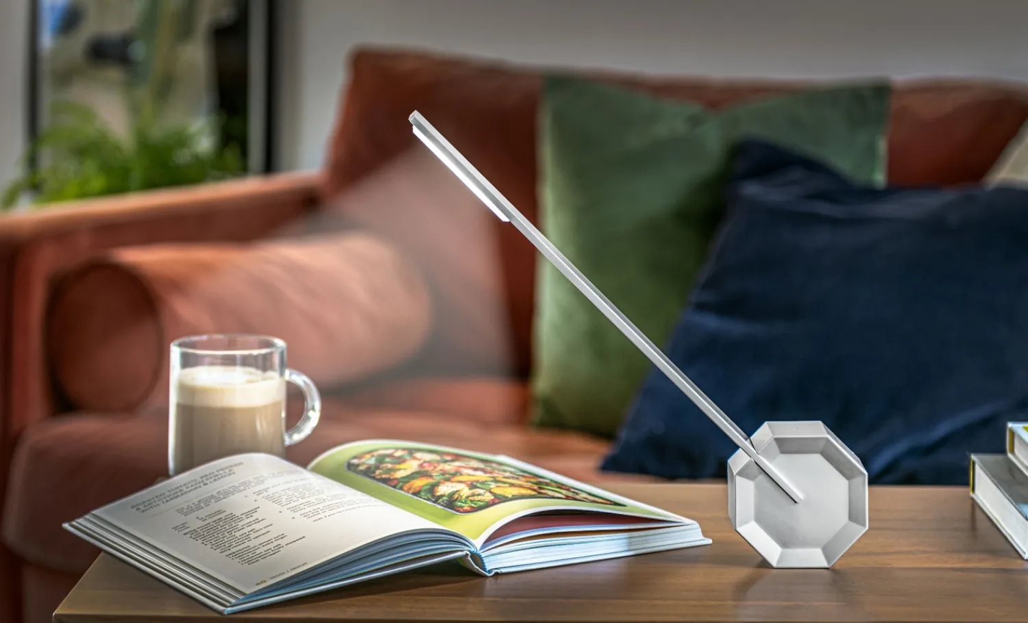 - Octagon One Desk Lamp - Aluminium^Gingko Clearance