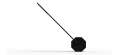- Octagon One Desk Lamp - Black^Gingko