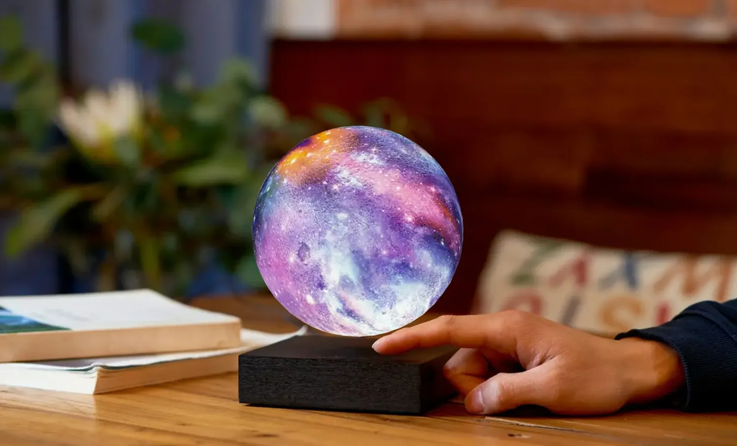 - Smart Glaxay Lamp Black Wood*Gingko Online