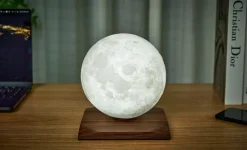 - Smart LunaSpin Lamp - Large Size*Gingko Hot