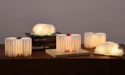 - Super Mini Smart Book Light - Palm Edition - Lunar White*Gingko Sale