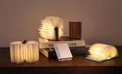 - Super Mini Smart Book Light - Valnød*Gingko Clearance
