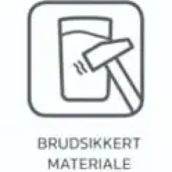 - Kaffekop - Brudsikkert Plastik - 32cl - Grå*glassFORever Hot