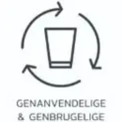 - Krystal Glas - Premium Light - Brudsikkert Plastik - Grå - 27cl^glassFORever Online