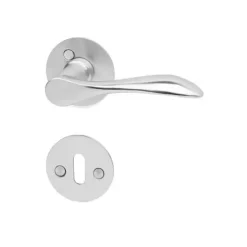 - Aarhus dørgreb inkl. nøgleskilte - Børstet rustfrit stål^Habo Best