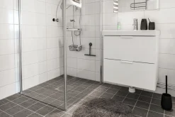 - Badeværelsesmåtte - Camelia - Grå - Ø 60 cm^Habo Best