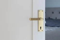 - Dørgreb inkl. lang plade - Lexington - Messing^Habo