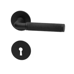 - Dørgreb inkl. nøgleskilte - Lexington - Mat sort^Habo New