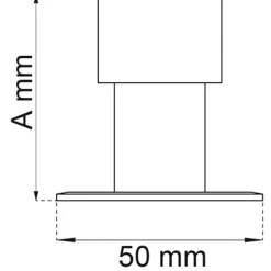 - Dørstopper Ø22 mm - Sort^Habo Clearance
