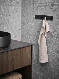 - Knagerække - Flair - Selvklæbende - Stål - L: 26 cm*Habo Hot