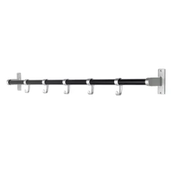 - Knagerække Elegant - aluminium/sort*Habo Outlet