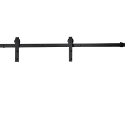 - Skydedørsbeslag til frontmontering - Sort*Habo Hot