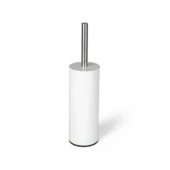 - Toiletbørstesæt - Blossom - Hvid - H: 38 cm^Habo Discount