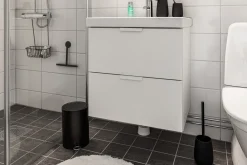 - Toiletspand - Blossom - Sort - H: 26 cm*Habo Discount