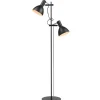 Halo Design - Baltimore Gulvlampe 2L - Sort*Halo Design Copenhagen Discount
