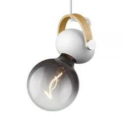 Halo Design - D.C Fatningssæt Ø10 - Hvid/Eg^Halo Design Copenhagen Sale