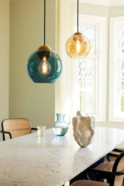 Halo Design - pendel - bubbles - Ø24 cm - Blue^Halo Design Copenhagen Online