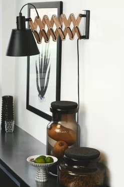 Halo Design - Væglampe - Vintage - Sort/oljeret valnød^Halo Design Copenhagen Discount