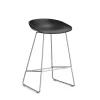 - AAS 38 Barstol - Sort med ben i stål - Lav model - AAS38^Hay Clearance